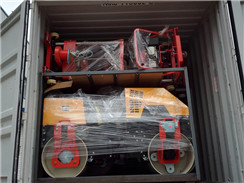 20臺壓路機(jī)、鉆孔取芯機(jī)以及路面切割機(jī)出口新加坡